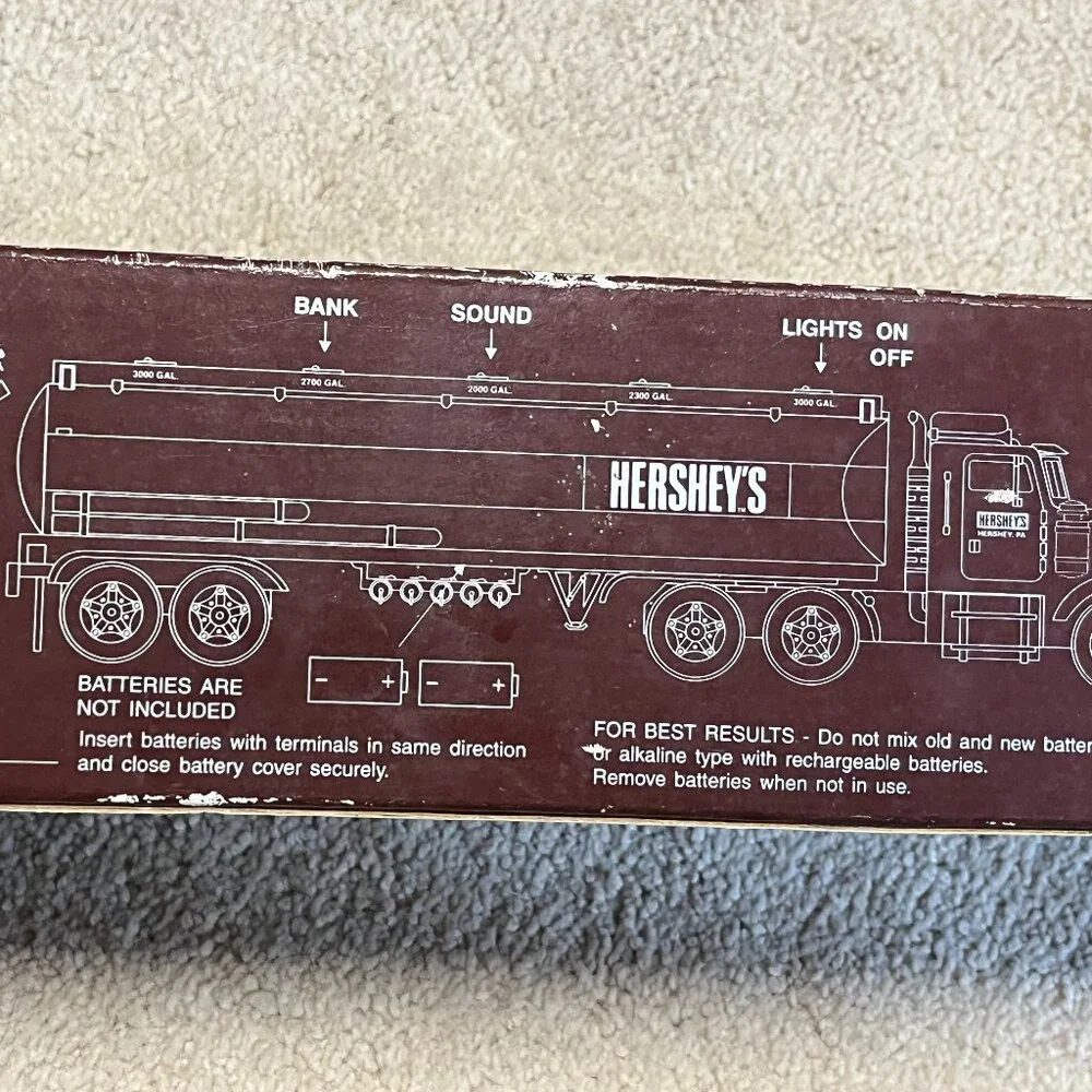 Hershey's‎ Toy Truck Coinbank with Lights and Sounds (in Original Box)